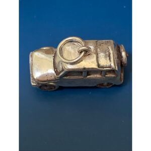 .925 Truck Sterling Silver Jewelry Charm #vintage #utility vehicle #travel